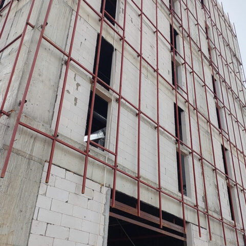 Omba Tekstil Dış Cephe Taşıyıcı Sistem Çalışması
